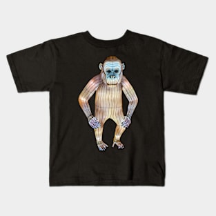 Mr Chimp from Dublin Zoo Light Show Kids T-Shirt